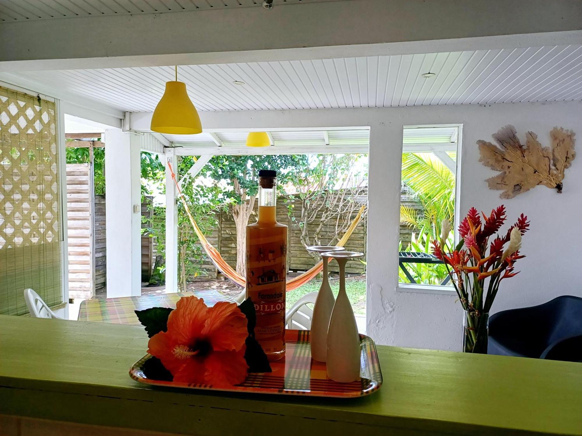 Sainte-Luce 2 T1 Hibiscus Et Colibris Apartment Bagian luar foto
